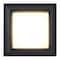 Access Lighting Bloc, Dual Voltage LED Flush Mount, Black Finish, Acrylic Lens Acrylic 50009LEDD-BL/ACR - alternate 3